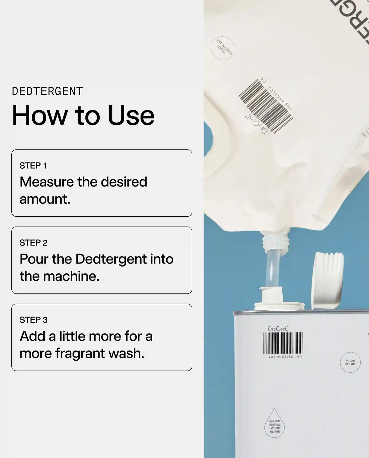 Dedtergent Refill Xtra Milk