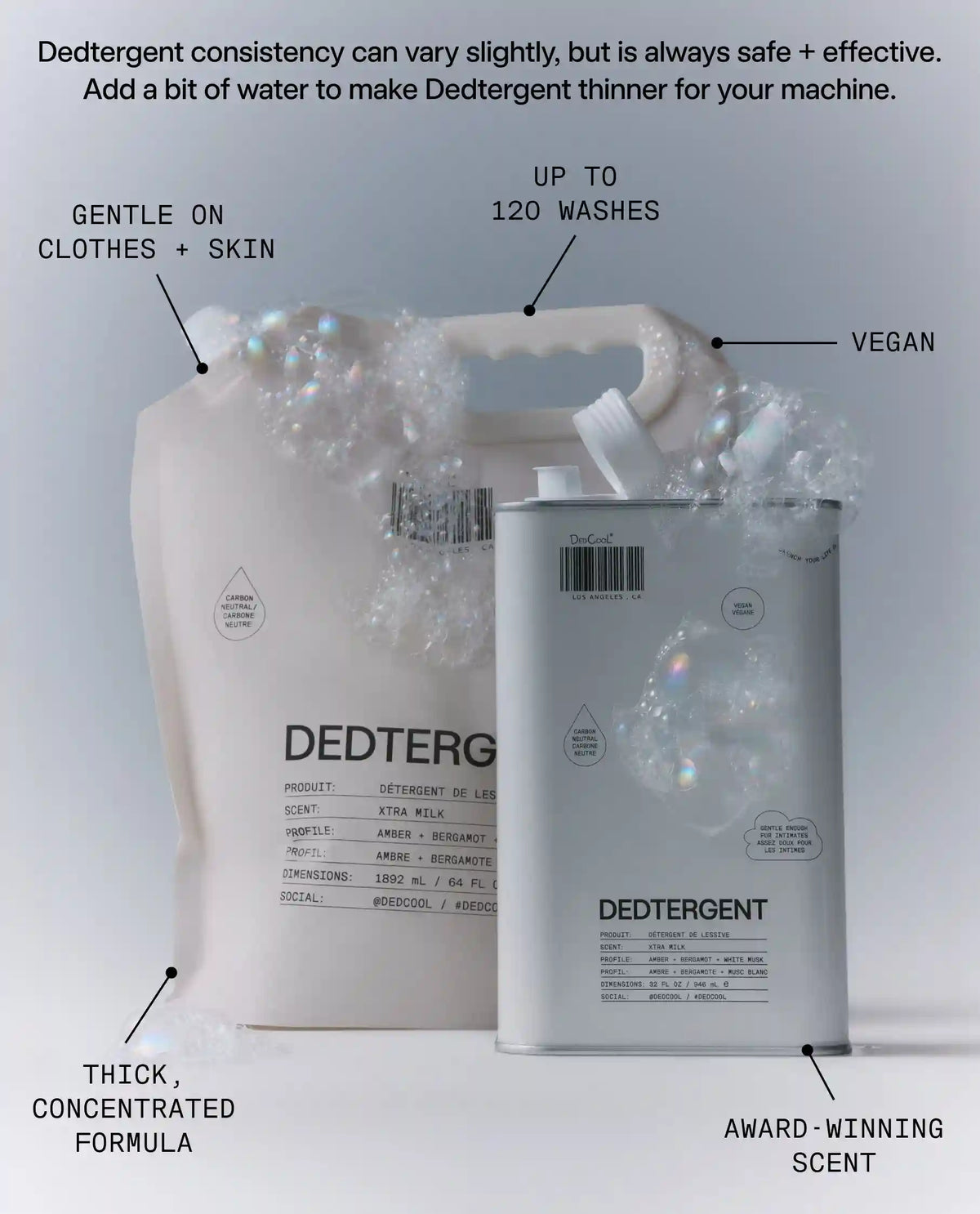 Dedtergent Refill Mochi Milk